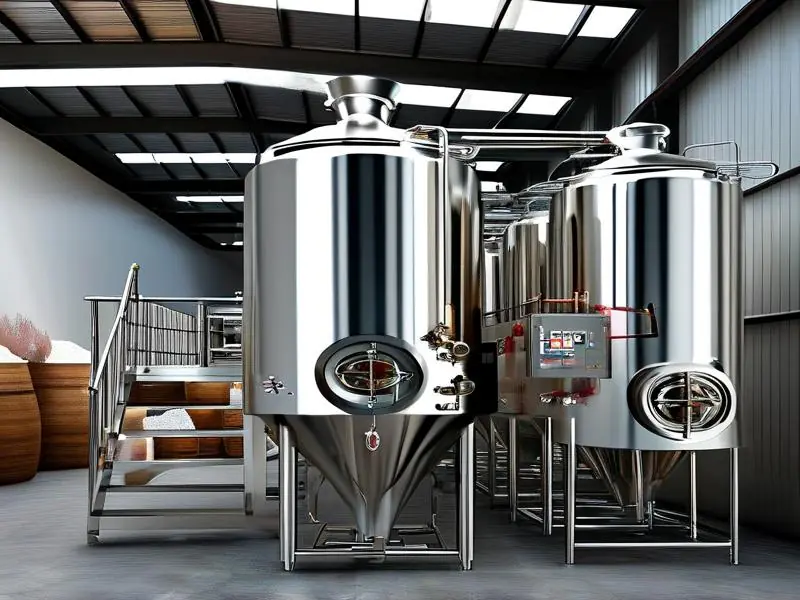 500斤粮食酿酒设备展示图