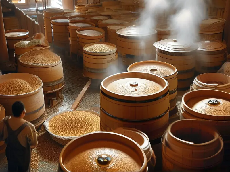 传统白酒酿造工艺中的发酵过程