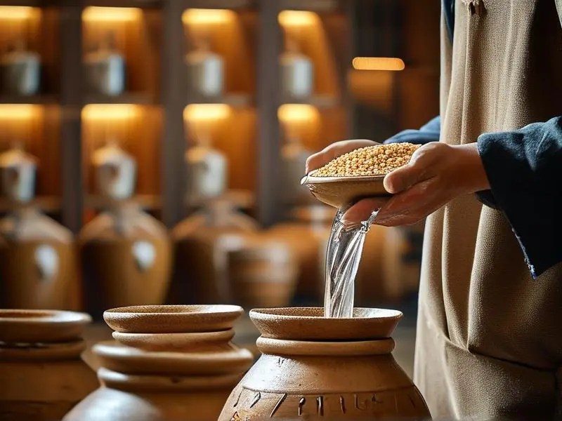 传统白酒酿造工艺实拍视频教程封面图