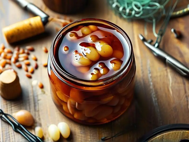 自制钓鱼酒米展示