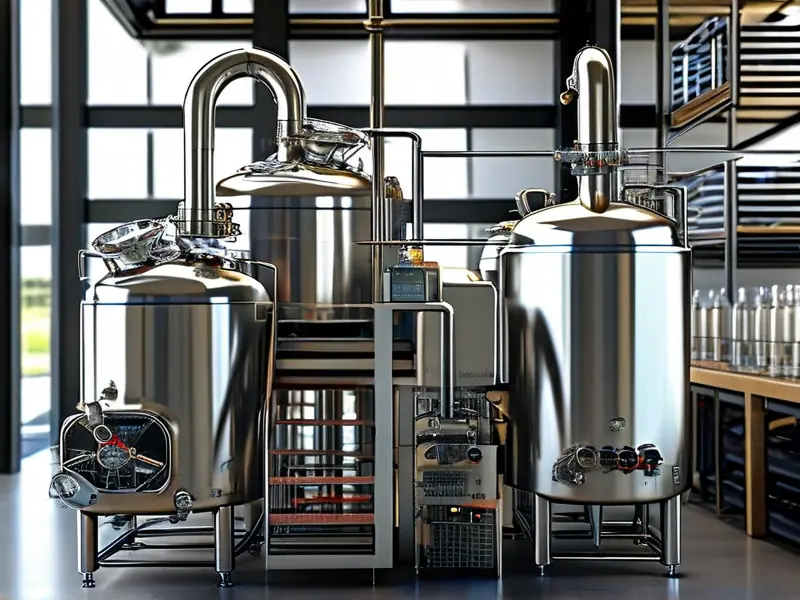 高粱白酒酿造设备展示图