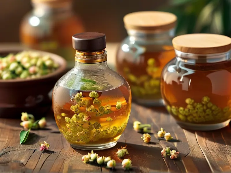 桂花烧酒制作过程展示