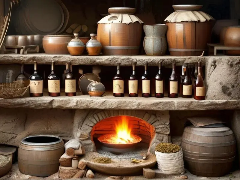 传统火烧酒制作过程