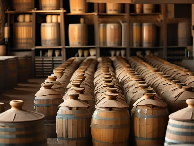 酿酒师传统勾调酱香型白酒工艺展示