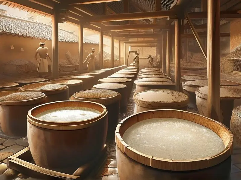 酱香型白酒传统酿造工艺流程图解