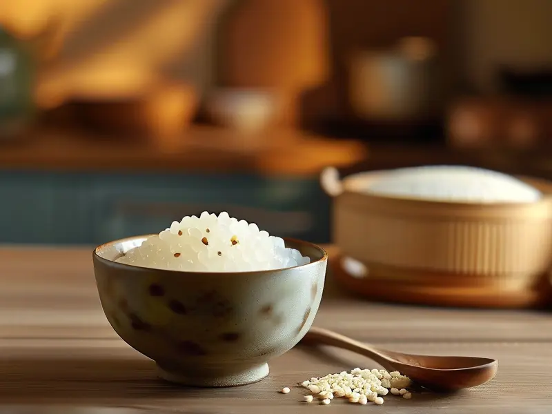 自制糯米甜酒成品展示