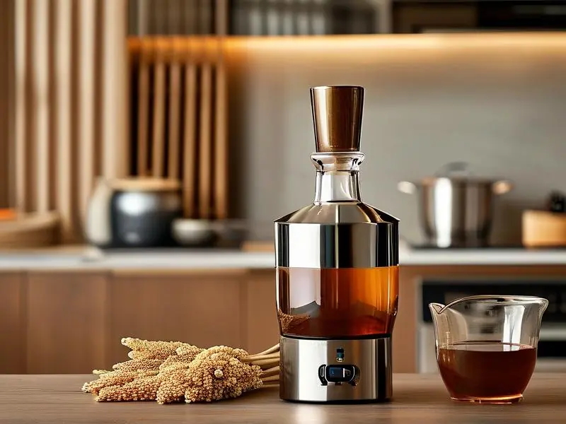 家庭自制白酒蒸馏器实景展示