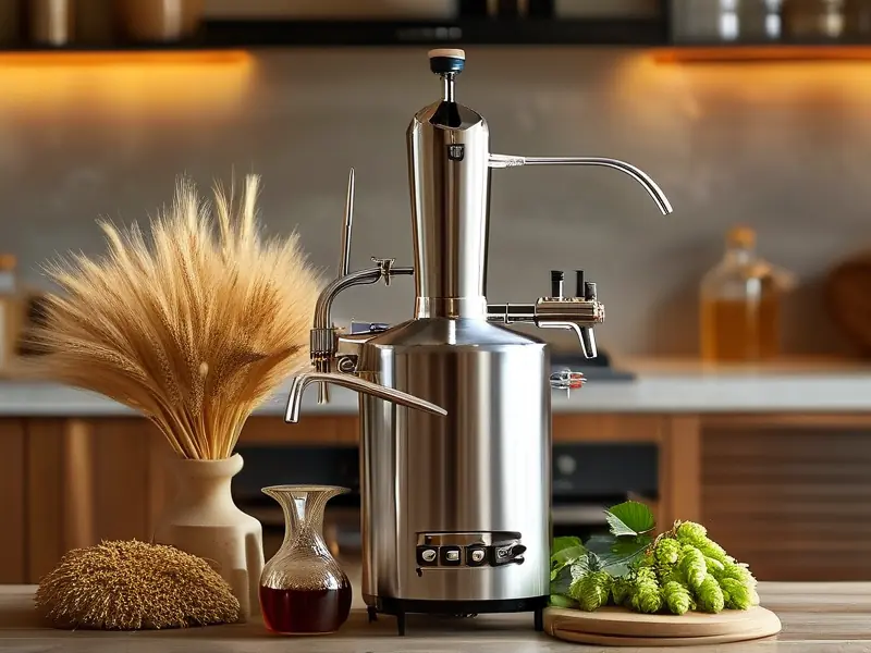 家用小型酿酒设备实景展示