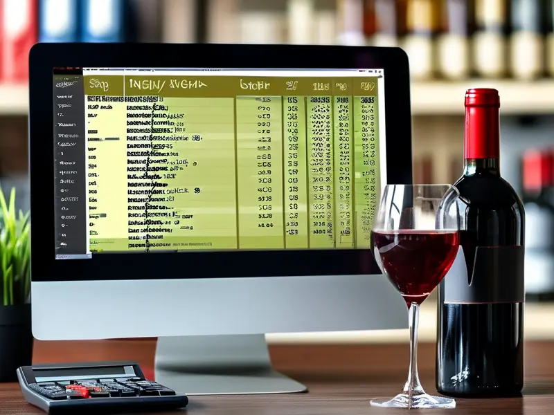 酒出入库表格范本示例