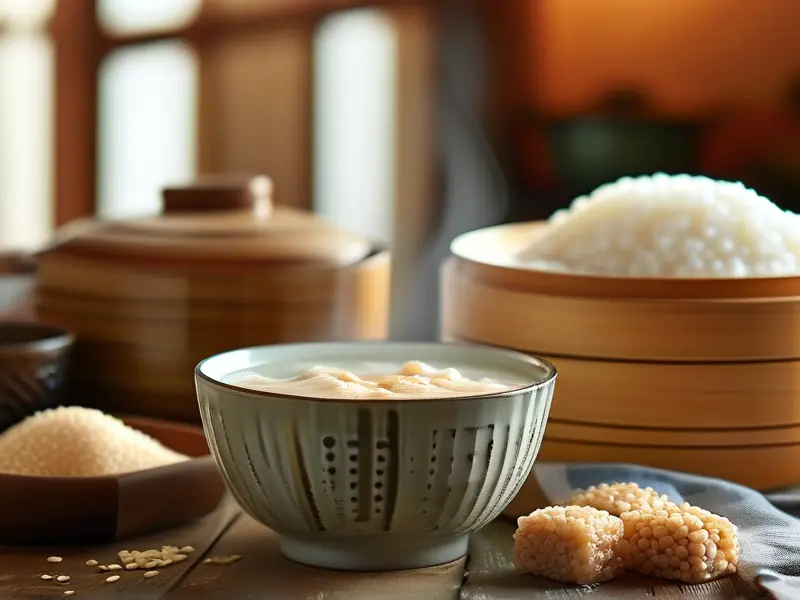 自制醪糟酒成品展示