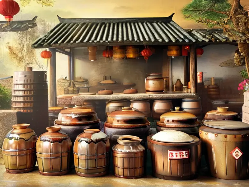 梅州糯米酒酿制过程