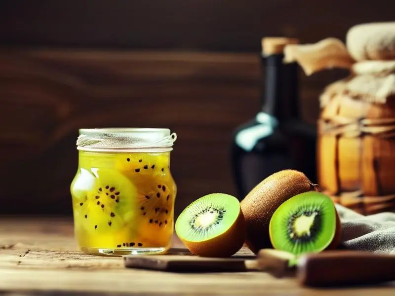 猕猴桃果酒制作过程展示