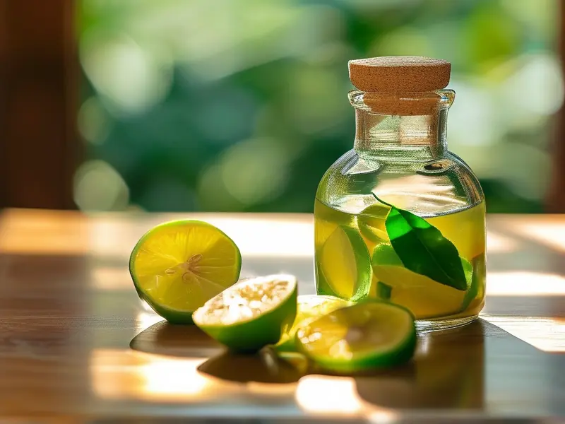 青柠檬泡酒制作过程展示