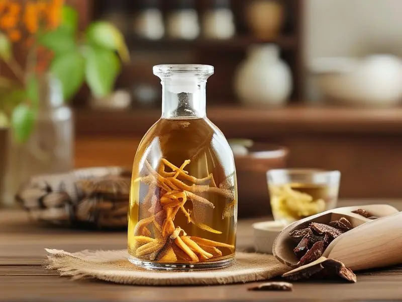 肉苁蓉泡酒制作过程展示