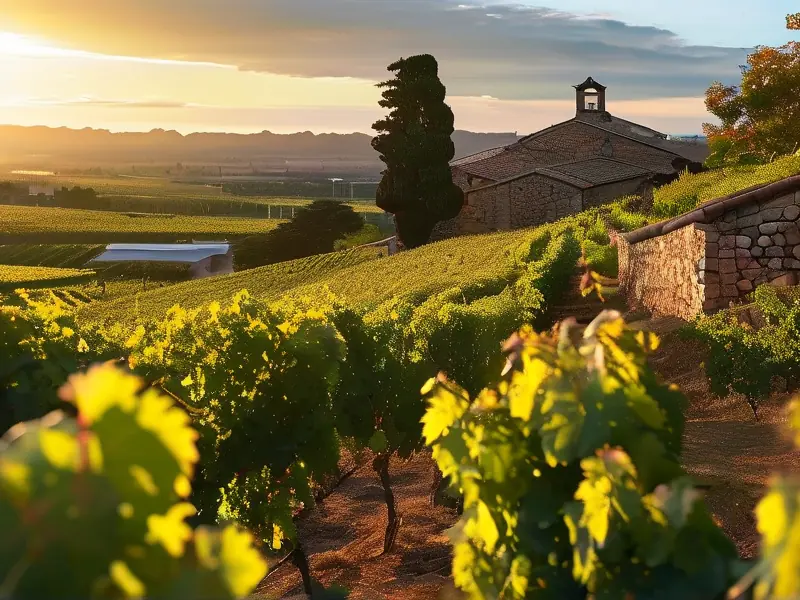 圣彼特葡萄酒酿造集团酒庄外景与葡萄园