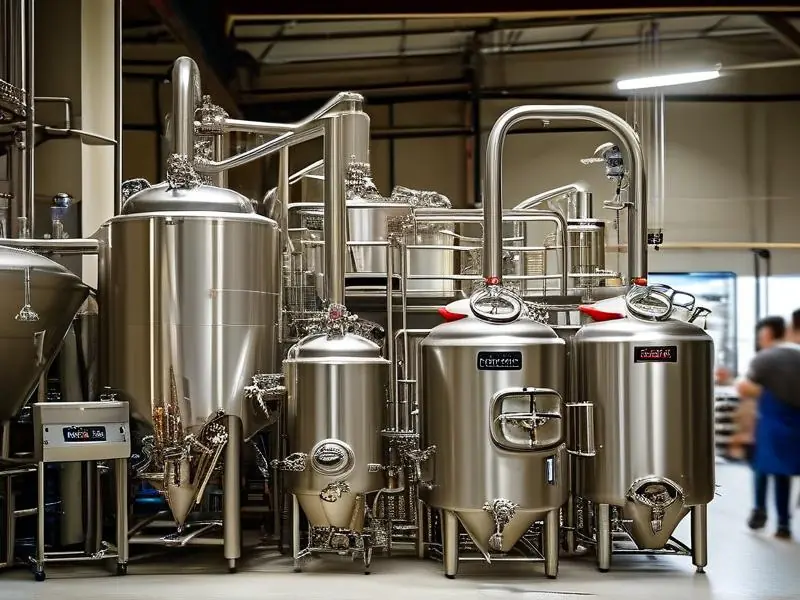 现酿啤酒设备酿造报价展示