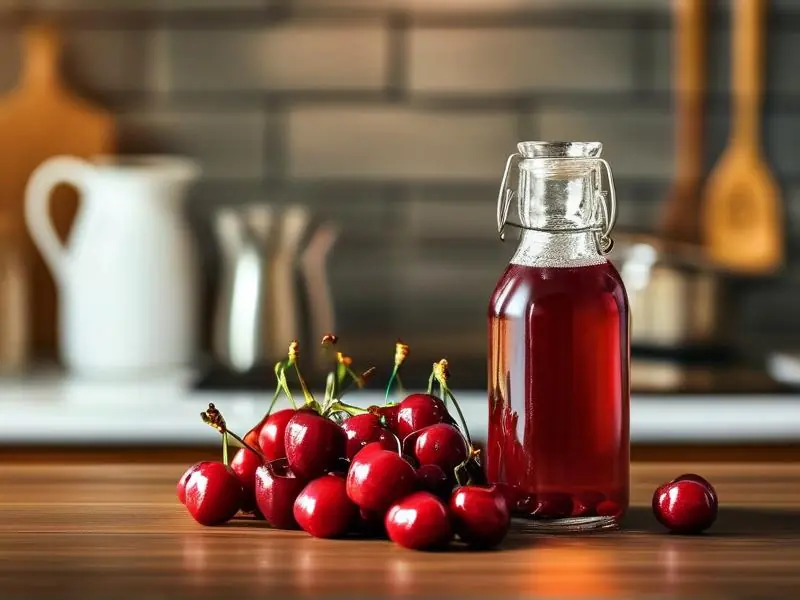 家庭自酿樱桃酒的制作过程