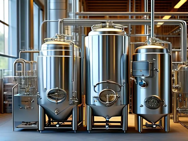 现代化玉米酒酿酒设备展示