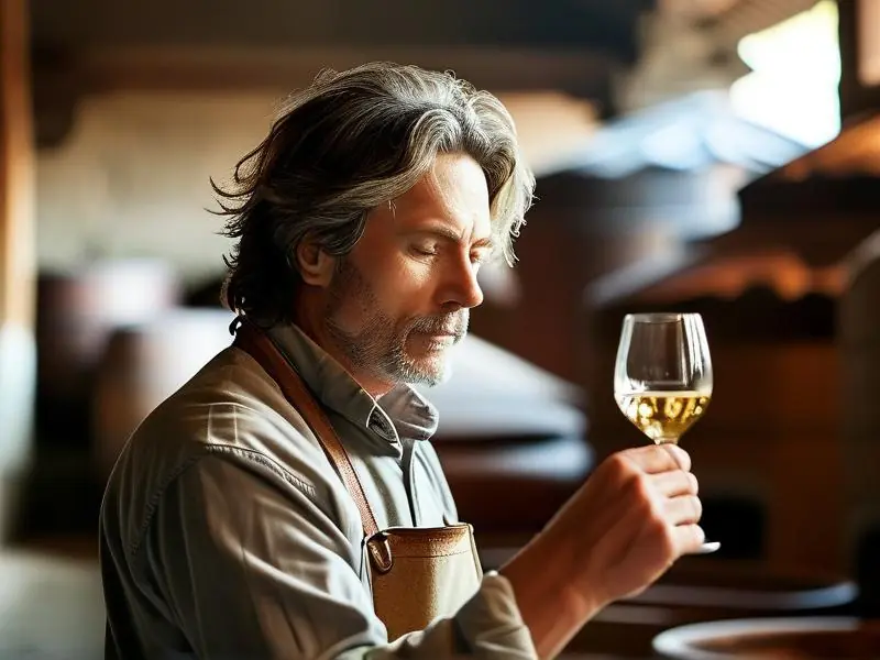 专业酿酒师鉴别白酒品质