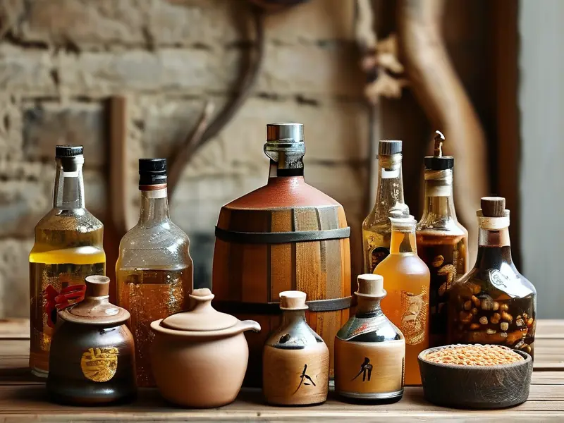 家庭自酿白酒展示