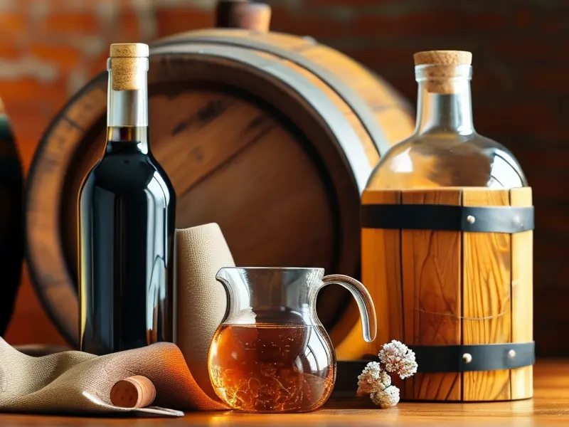 自酿葡萄酒过滤方法示意图