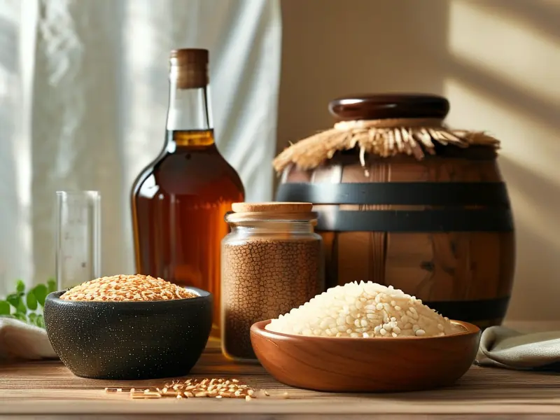 家庭酿酒所需原料实拍展示