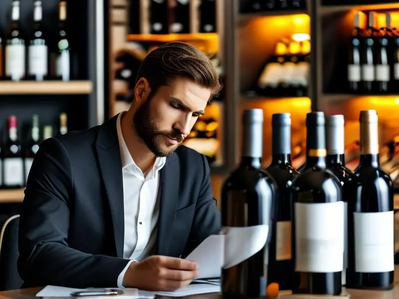 酒类代理商务洽谈场景