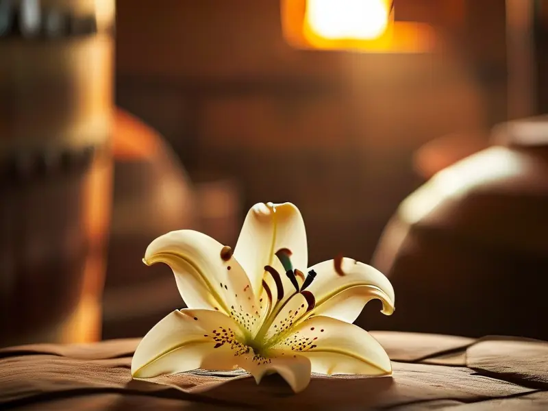 传统百合酿酒过程实拍图