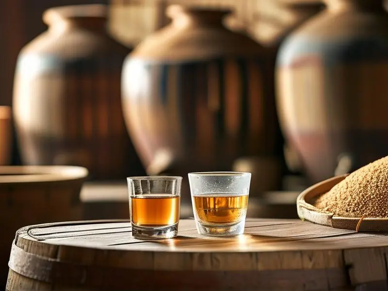 专业酿酒师对比勾兑酒和粮食酒