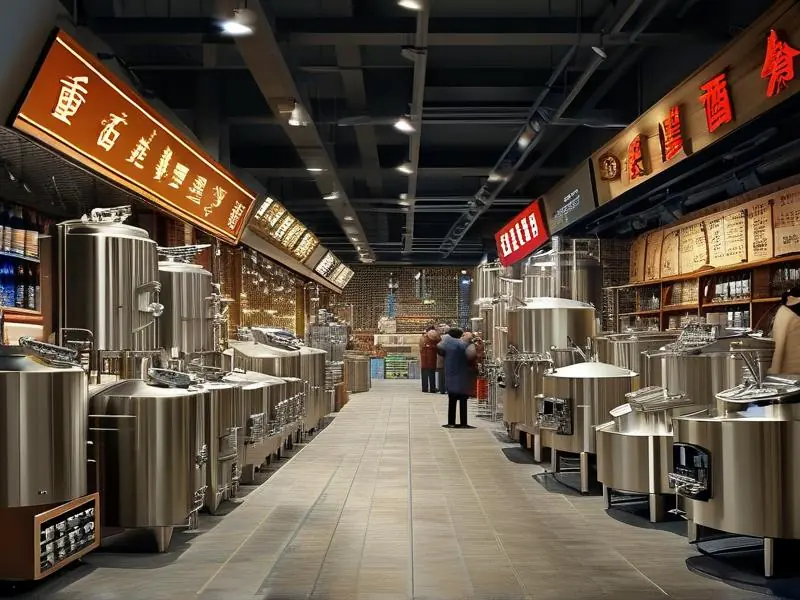 重庆酿酒设备批发市场内景展示