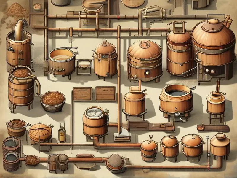 传统酿酒工艺完整流程图解