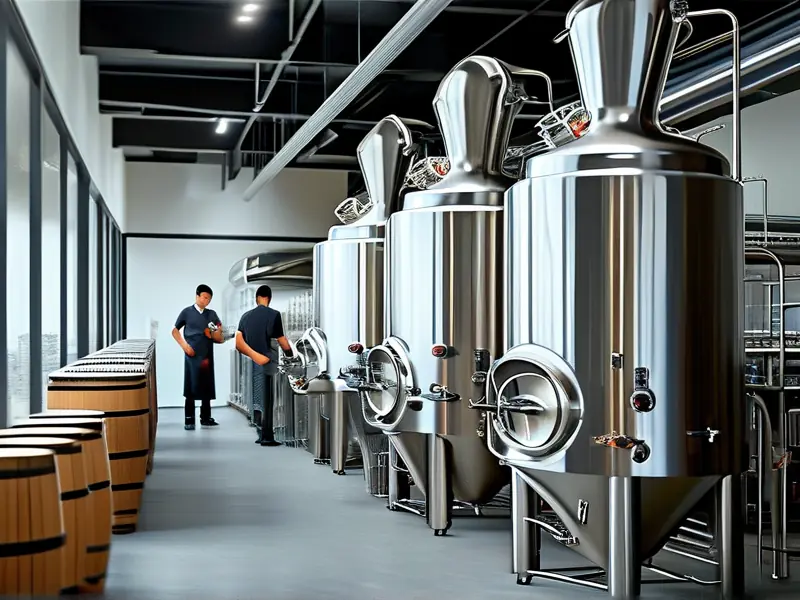 大连酿酒设备展示图