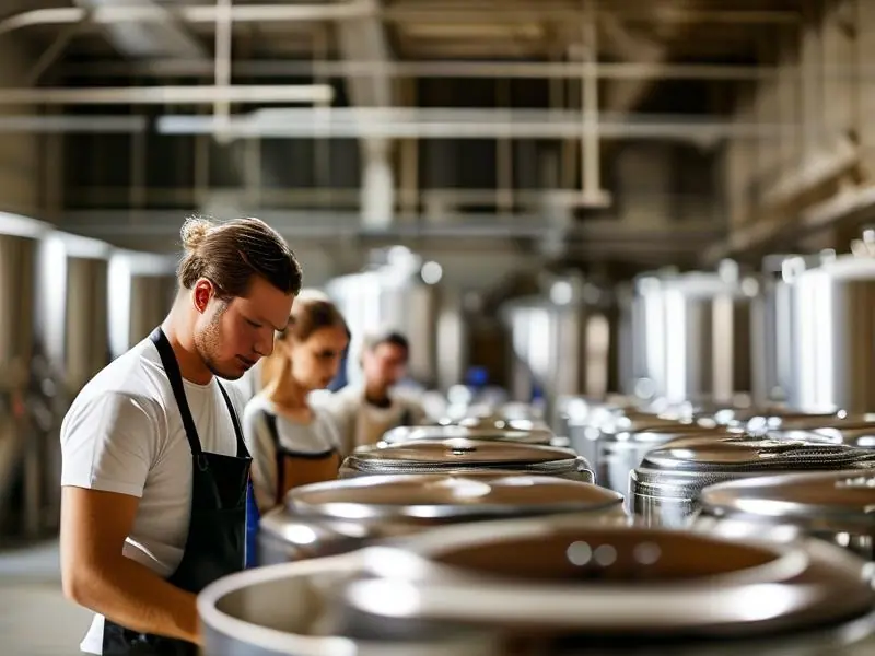 二级酿酒师培训实践课程现场