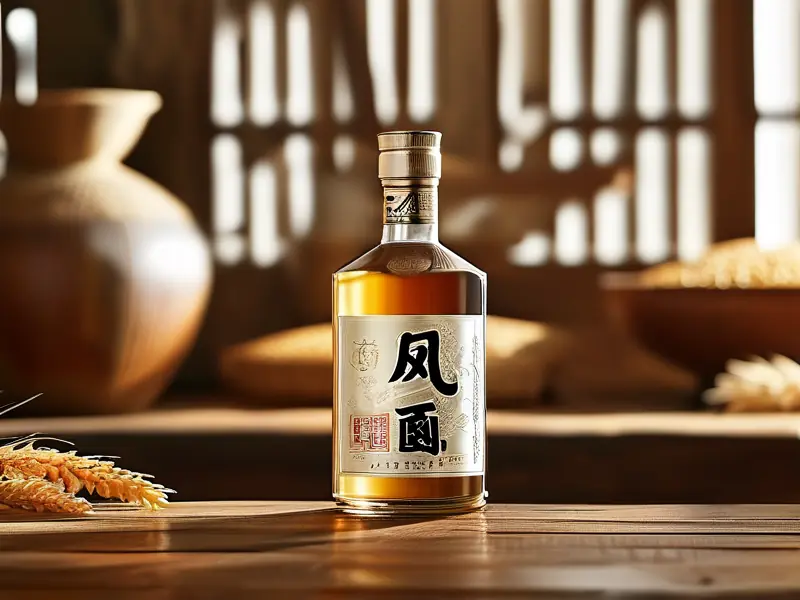 凤牌原酿52度浓香型白酒展示图