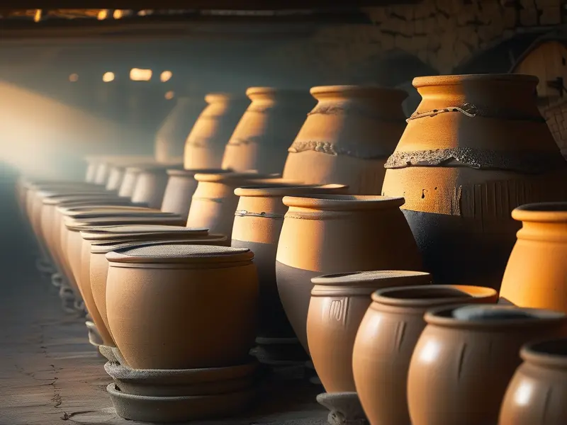 老师傅正在实施回沙酿酒工艺关键步骤