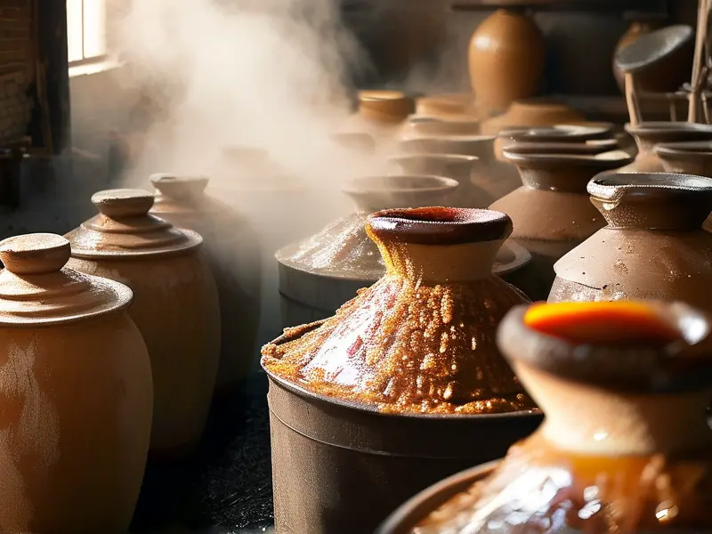 传统酱香型白酒酿造工艺现场实拍