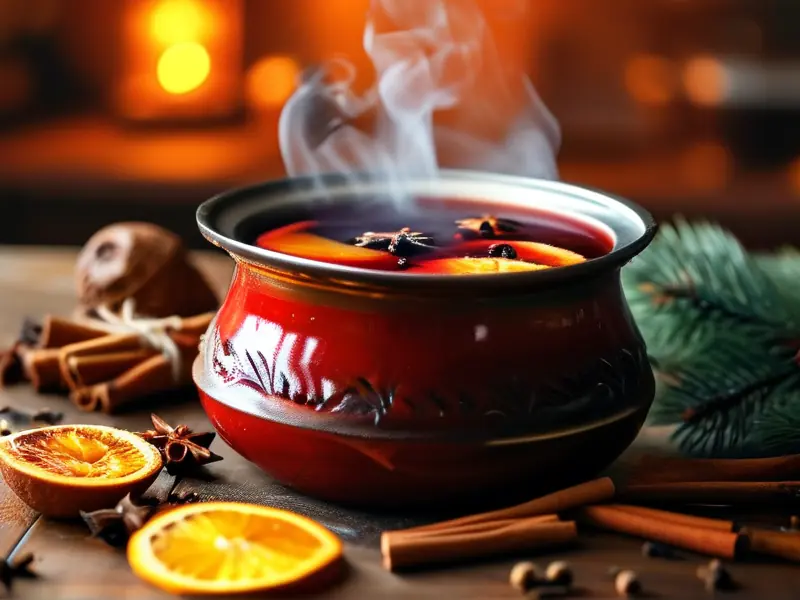 简易热红酒成品展示图