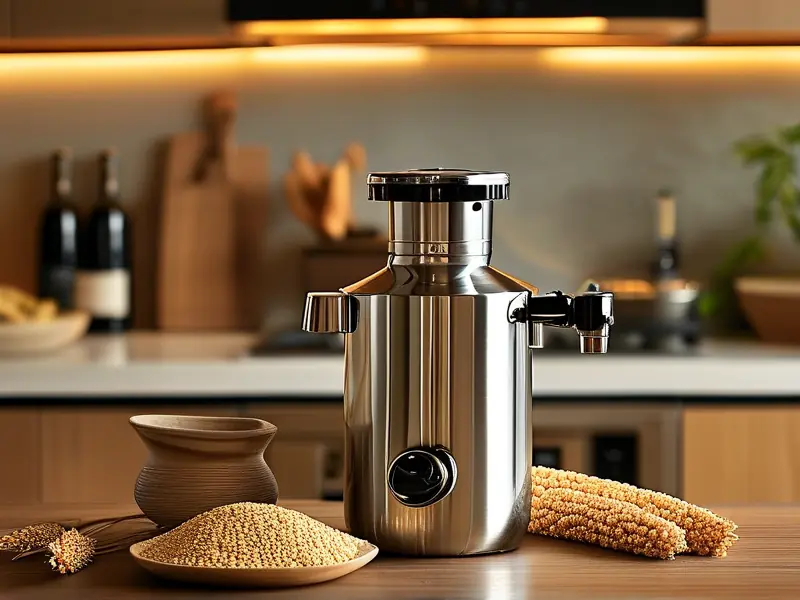 家用不锈钢白酒酿酒设备实景展示图