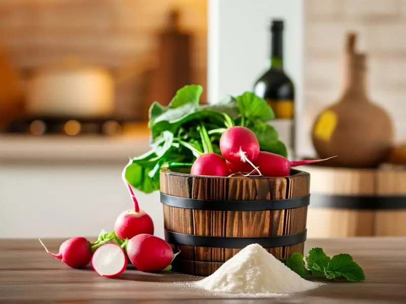 萝卜酿酒原料准备