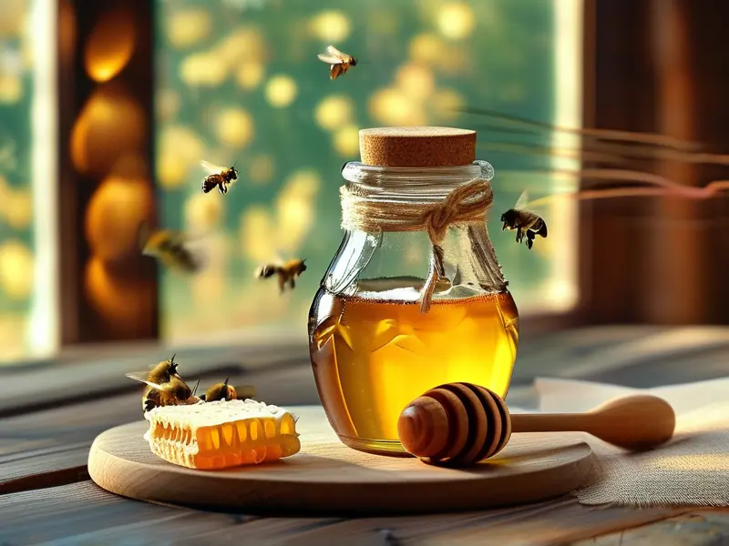 蜜蜂泡酒成品展示