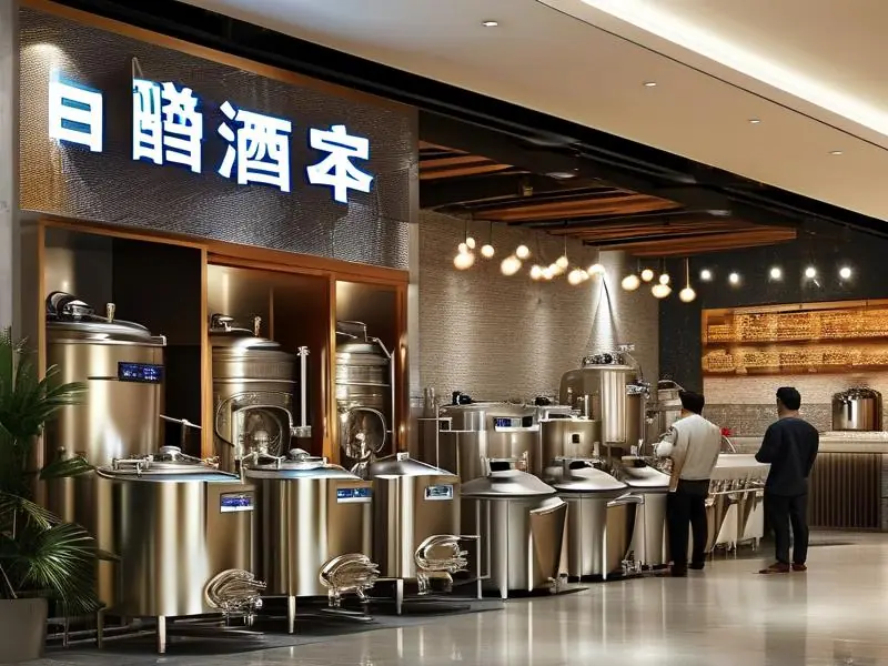 南宁酿酒设备市场内景展示