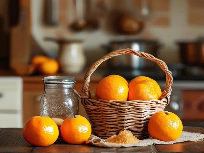 酿橘子酒所需材料和工具