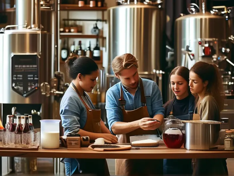 酿酒教程课现场教学