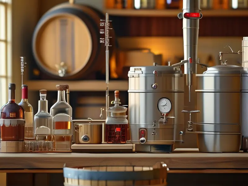 家庭酿酒设备套装展示