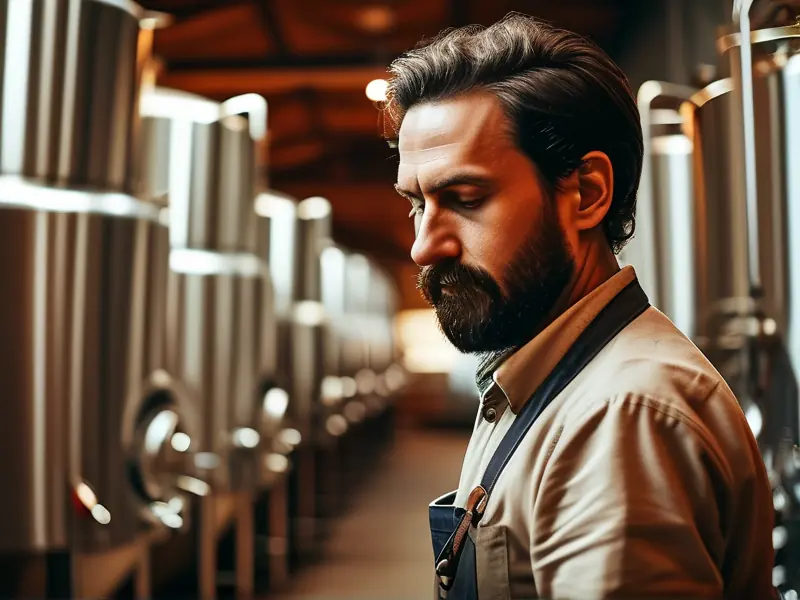 酿酒师专业工作场景展示