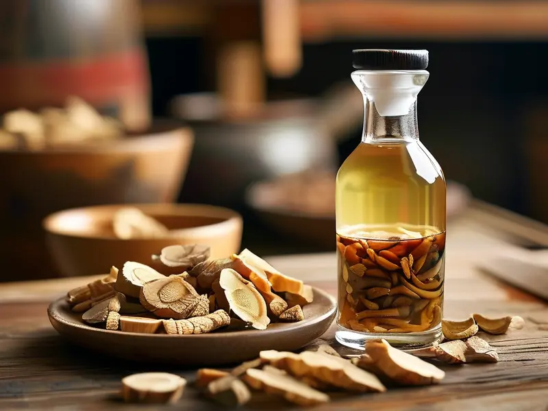 牛大力泡酒制作过程展示