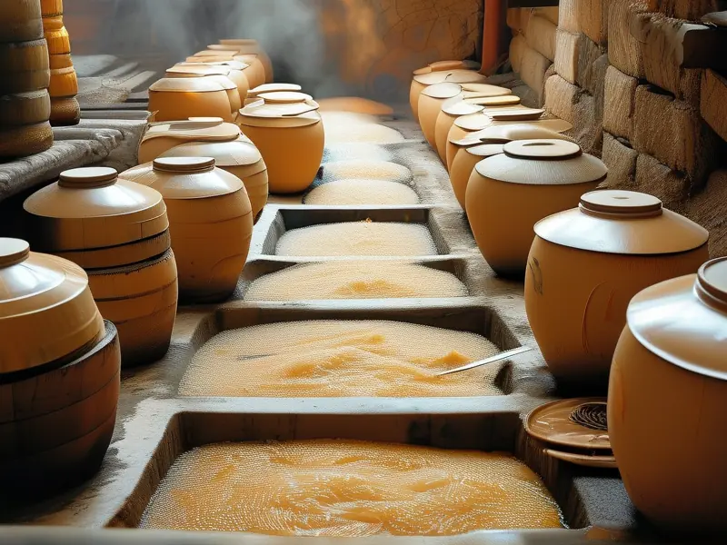 浓香型白酒酿造工艺流程图解