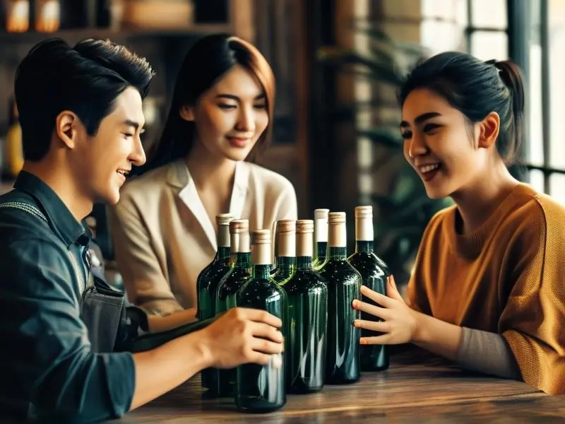 白酒销售培训现场