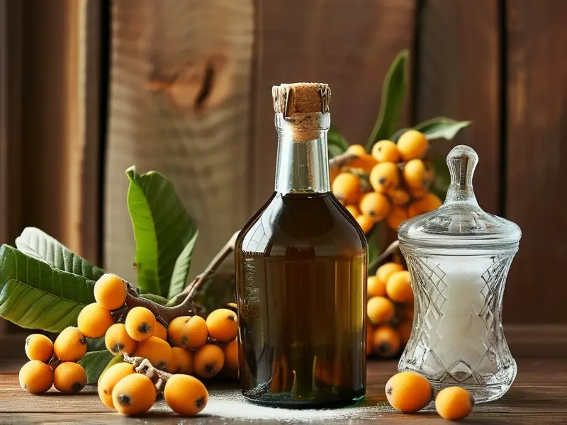 枇杷泡白酒原料准备