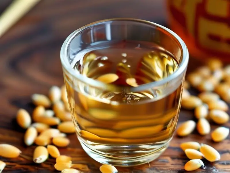 纯粮食酿造的固态法白酒展示